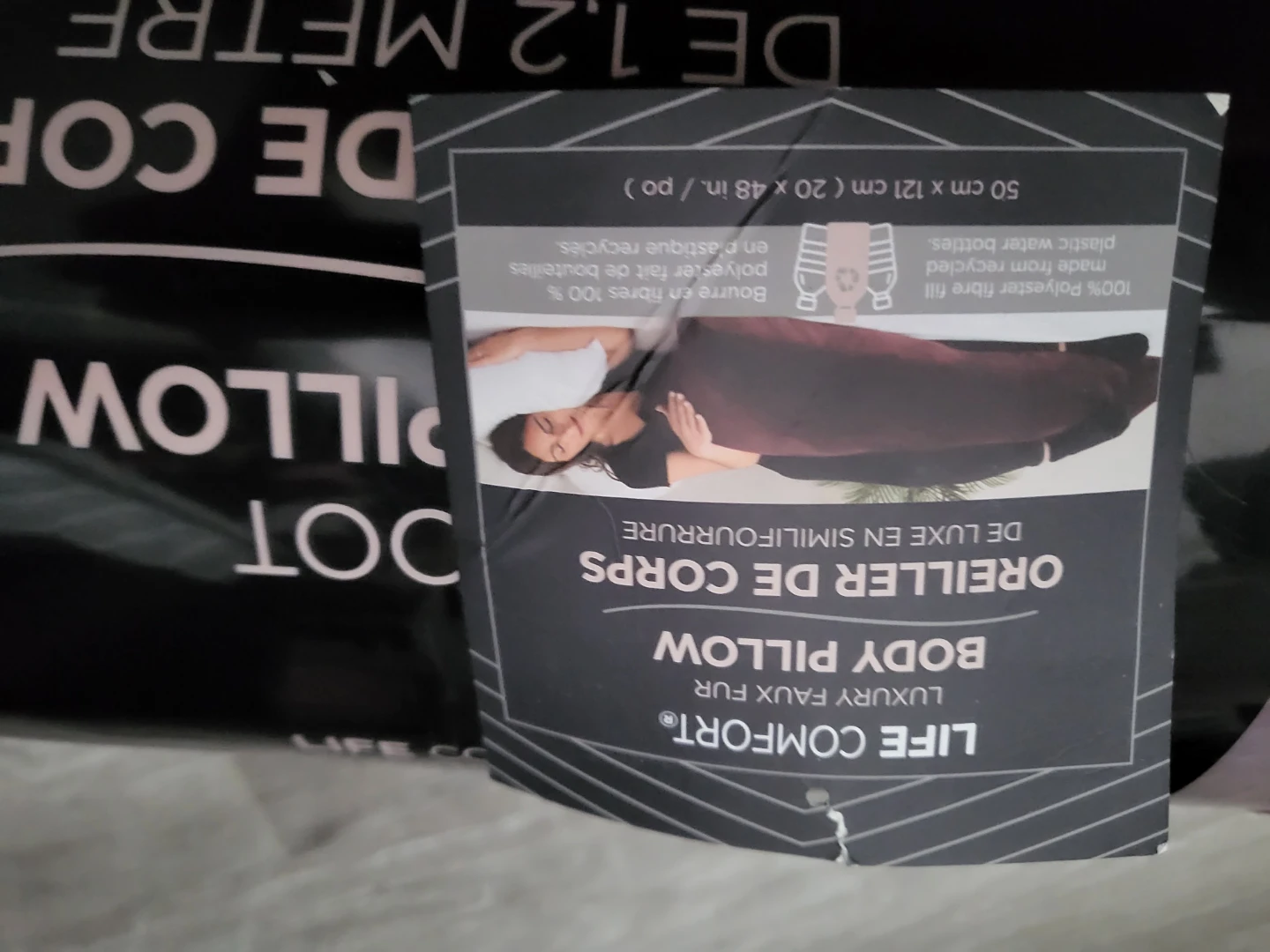 Life Comfort 4 Foot Body Pillow