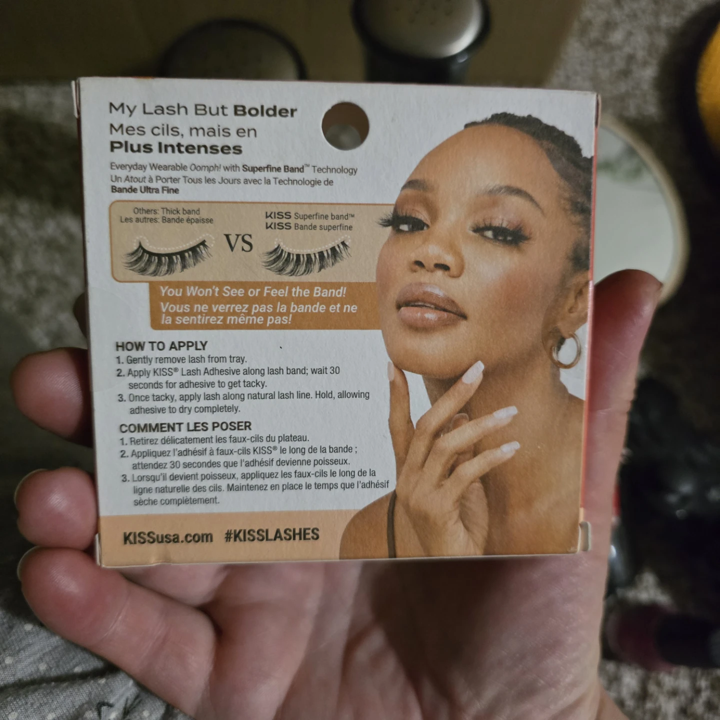 KISS MLBB My Lash But Bolder False Lashes - photo 2