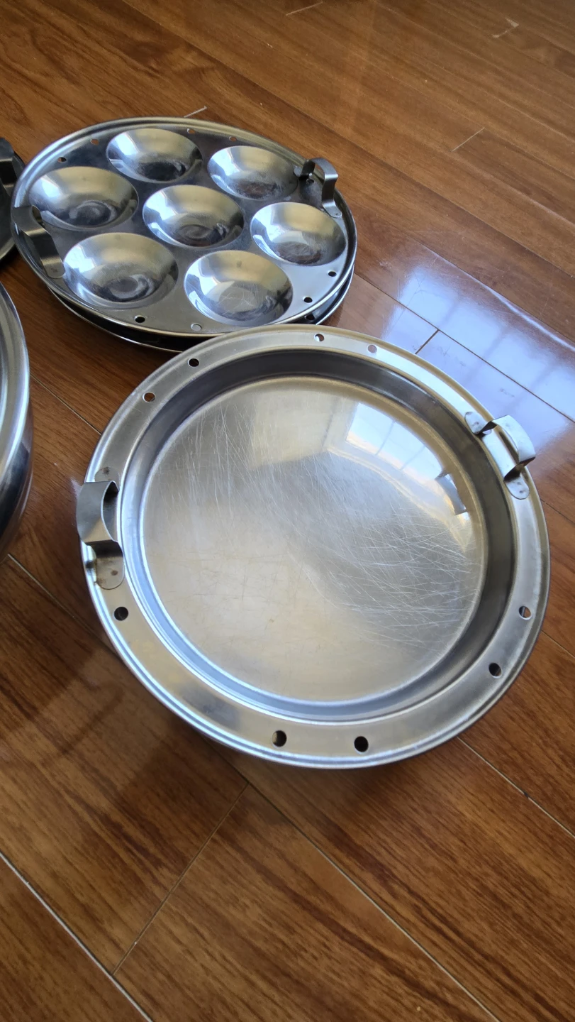 Stainless Steel Idli Maker Steamer with 3 Tiers - photo 4