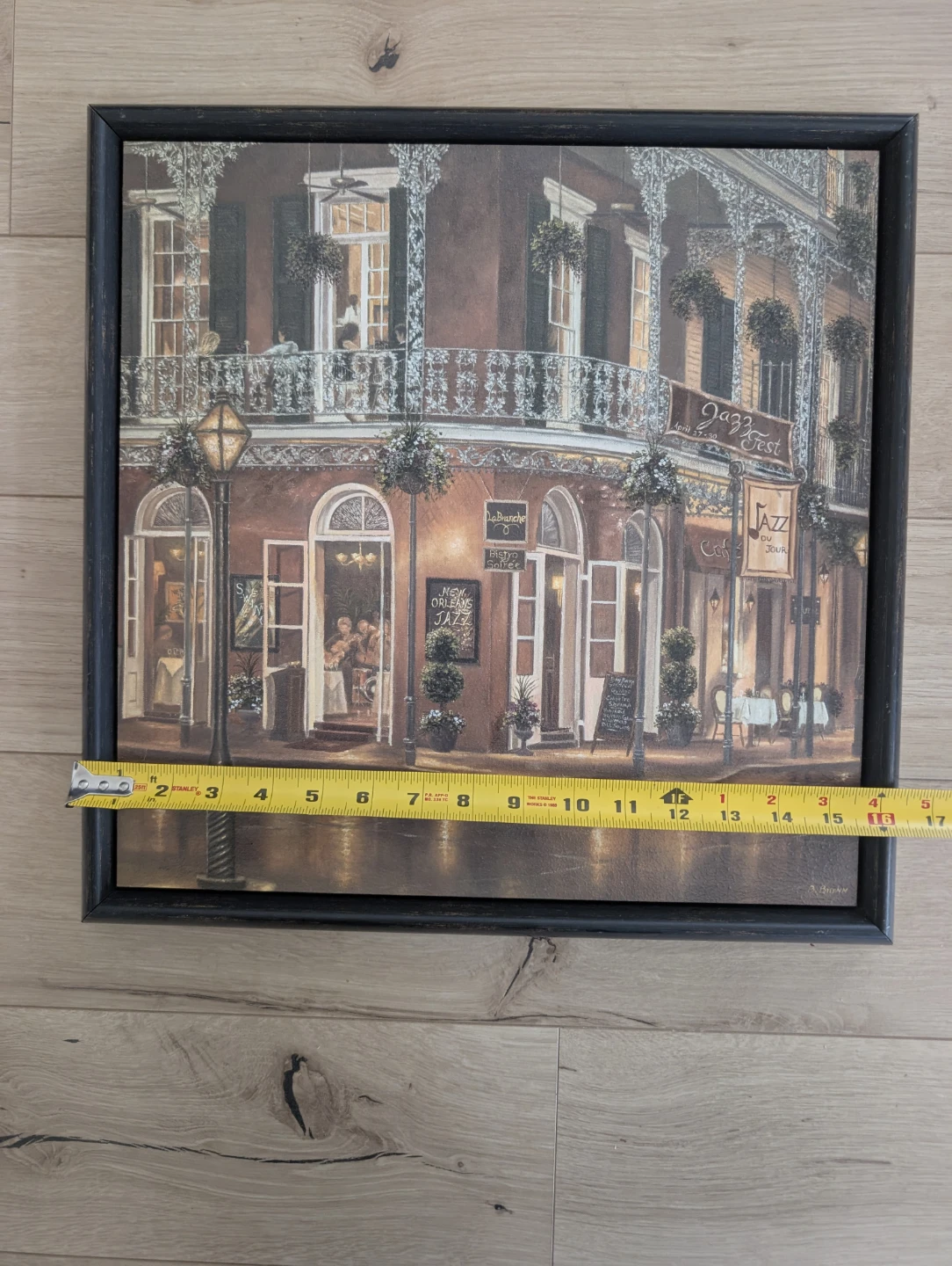 Framed Art Print - New Orleans Jazz Scene - photo 3