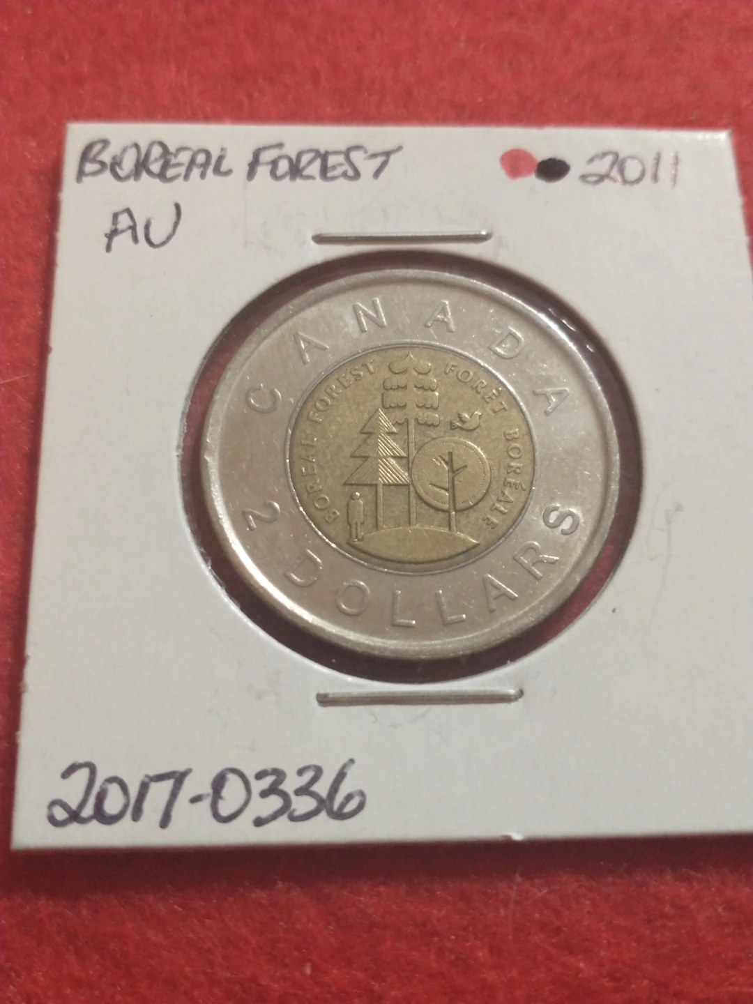 2011 Canada Two Dollar Coin - Boreal Forest - photo 2