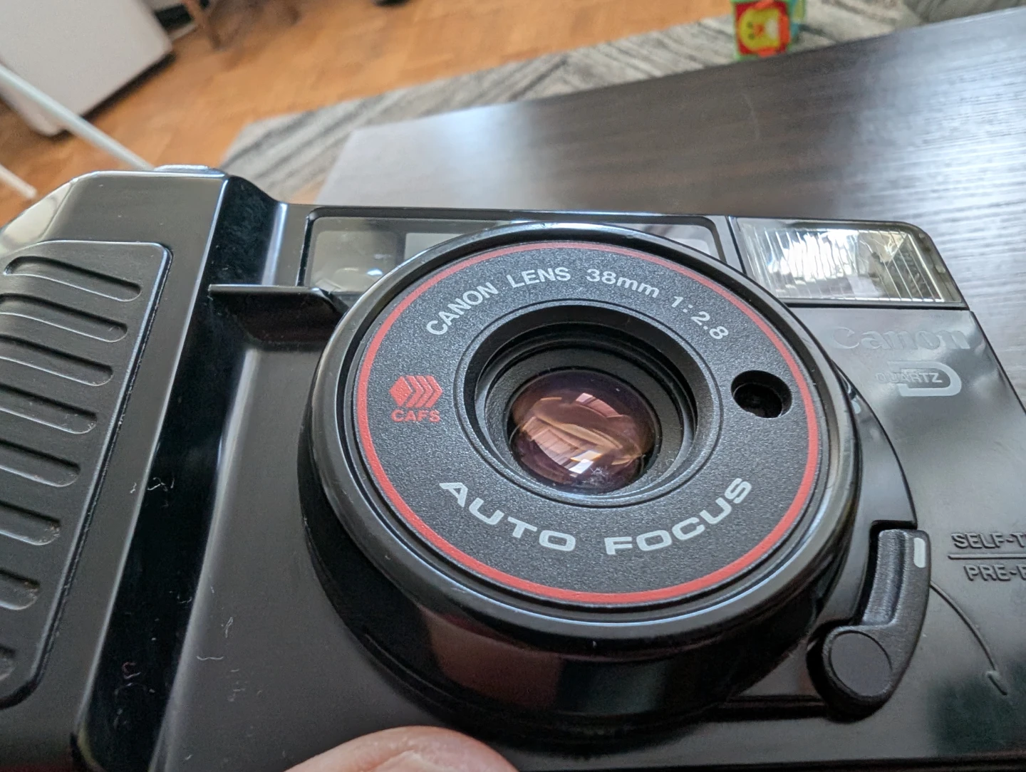 Canon Quartz Auto Focus 38mm 1:2.8 Film Camera - photo 4