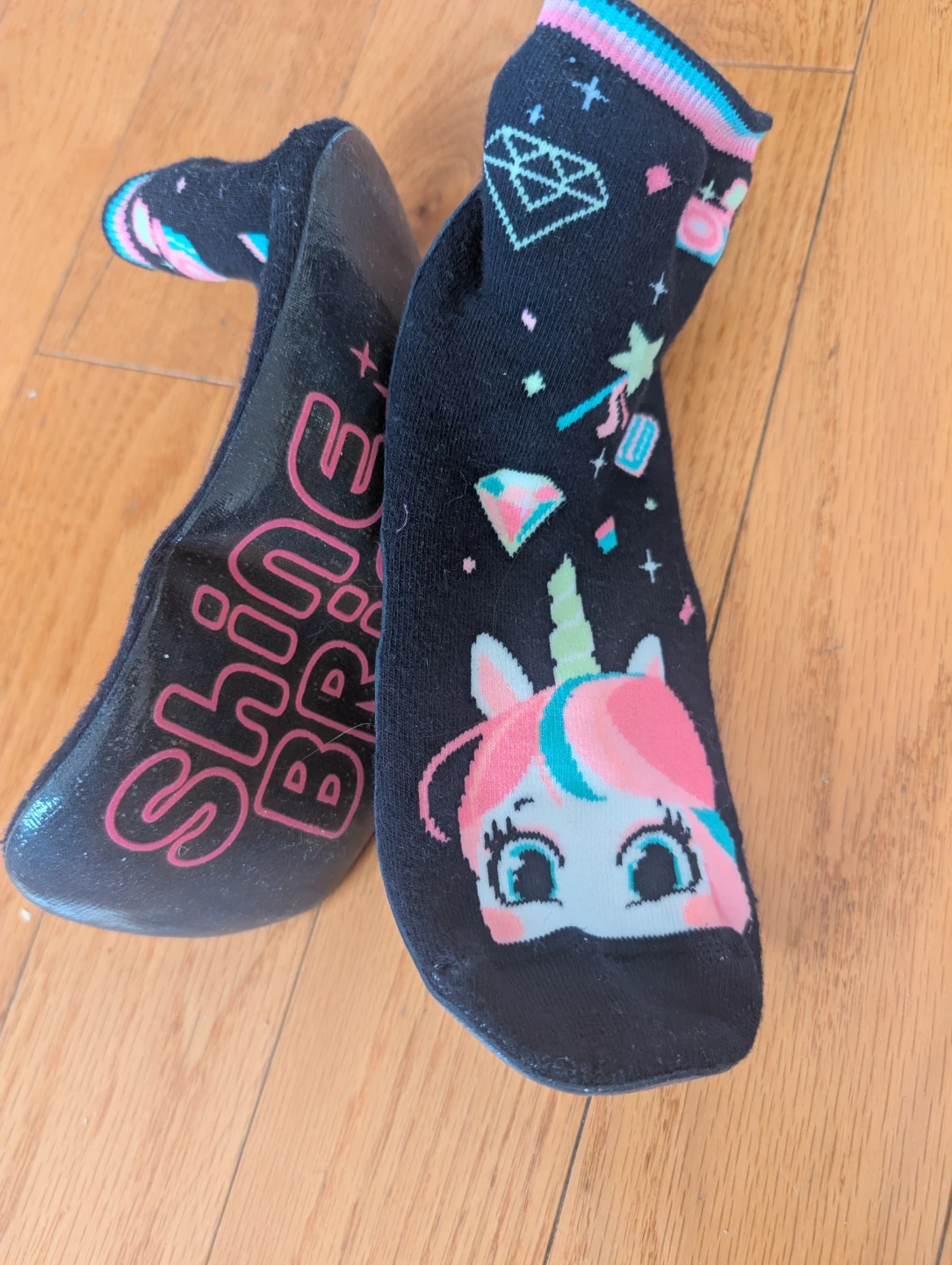 Brand new Sky Zone & Shine Bright Grip Socks - photo 2