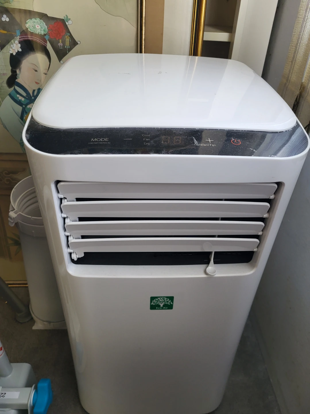 Eco air Portable Air Conditioner with Exhaust Hose (no remote)