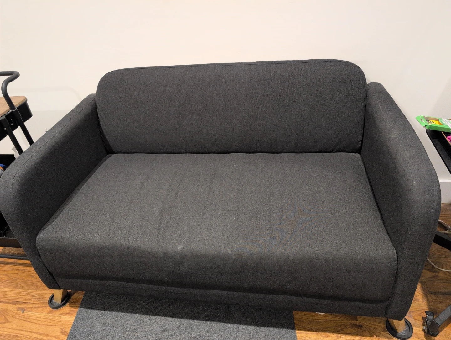 Dark Gray 2-Seater Sofa