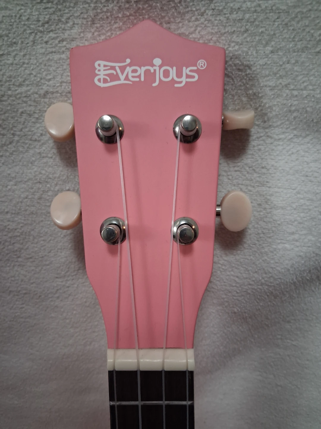Everjous Pink Ukulele with Gig Bag - photo 4