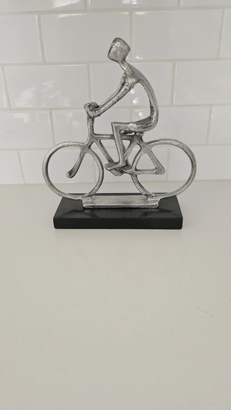 Tour de France Collection Metal Cyclist Sculpture