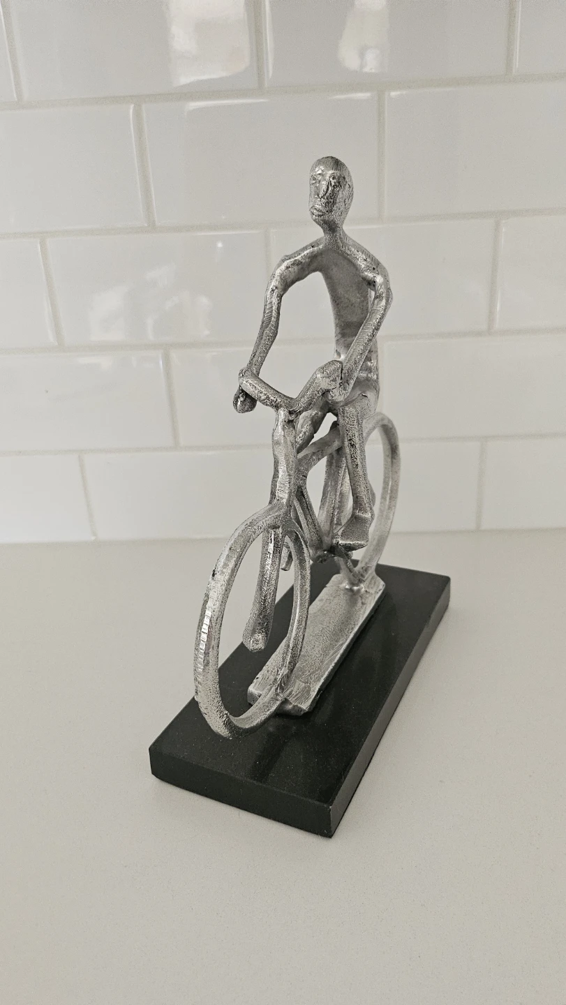 Tour de France Collection Metal Cyclist Sculpture - photo 2
