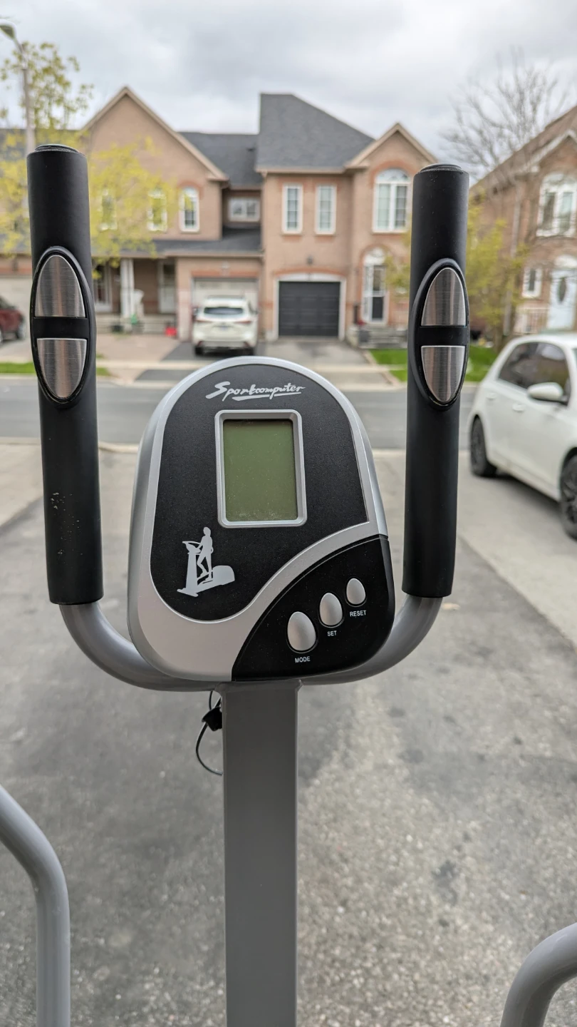 Goplus Elliptical Bike with Digital Monitor - photo 2