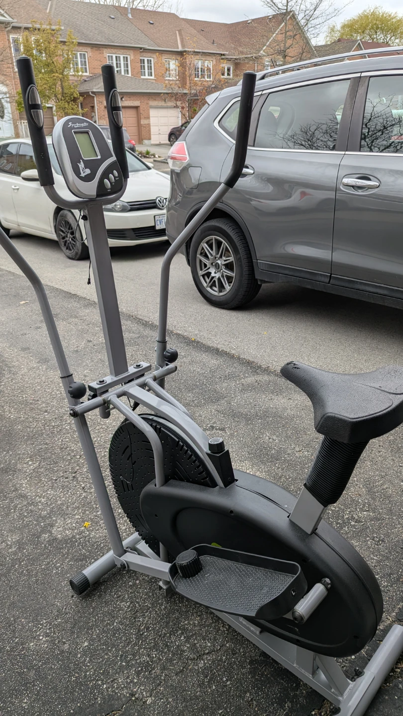 Goplus Elliptical Bike with Digital Monitor - photo 3