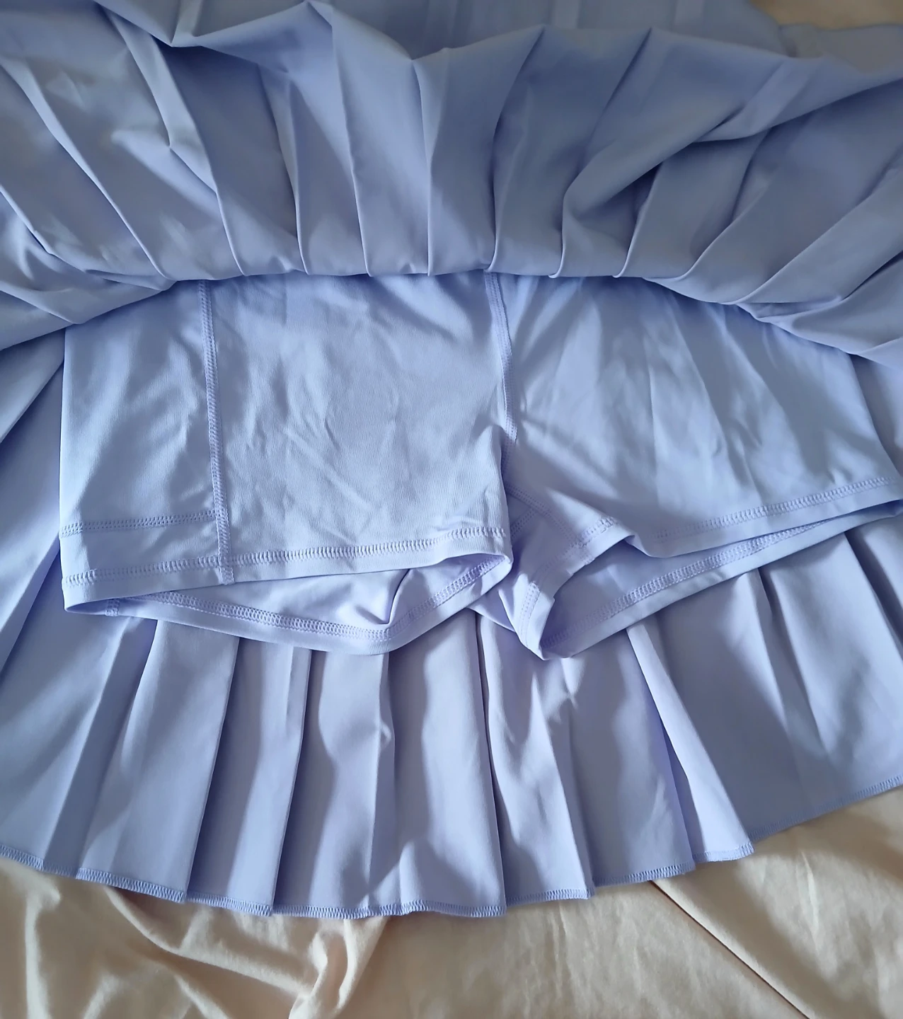 Tennis skirt with shorts inside (lavender/ pastel purple) - photo 2