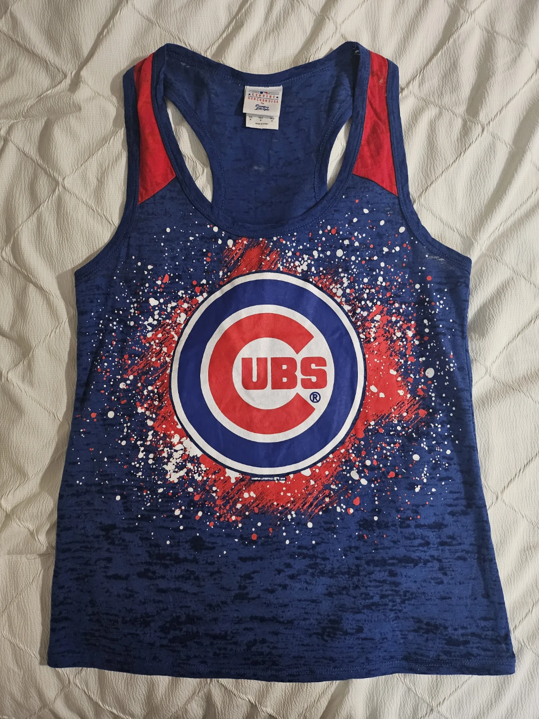 Womens Chicago Cubs Tank Top