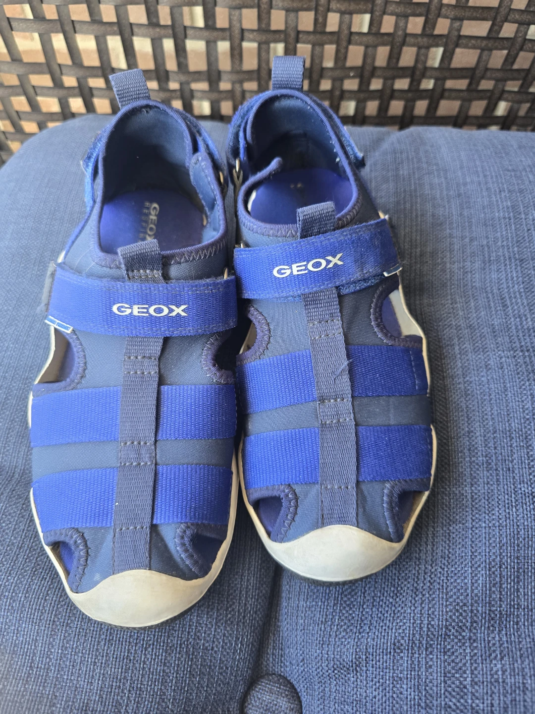 Geox Blue Sandals Boys Size 35 (3,5 US) - photo 2