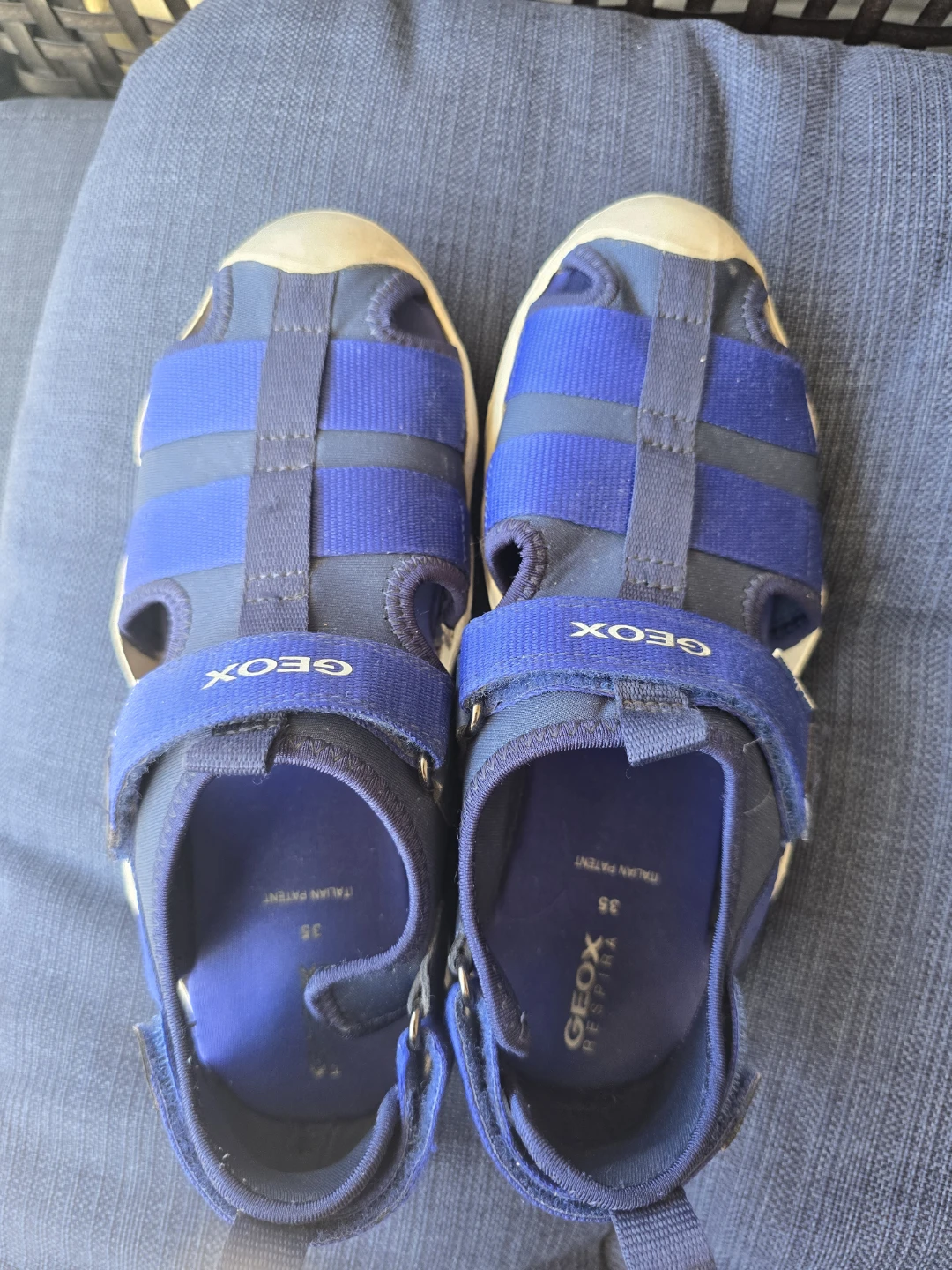 Geox Blue Sandals Boys Size 35 (3,5 US) - photo 3