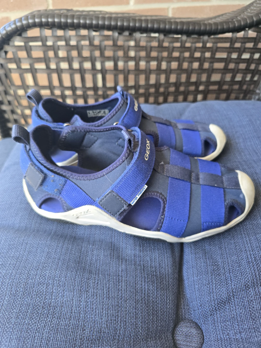 Geox Blue Sandals Boys Size 35 (3,5 US) - photo 4
