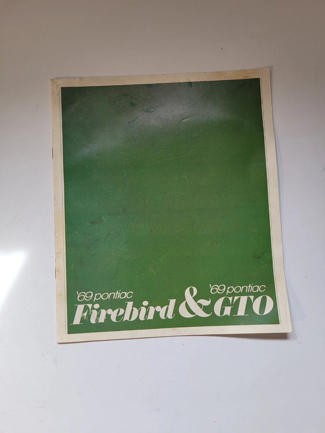 '69 Pontiac Firebird & GTO Brochure
