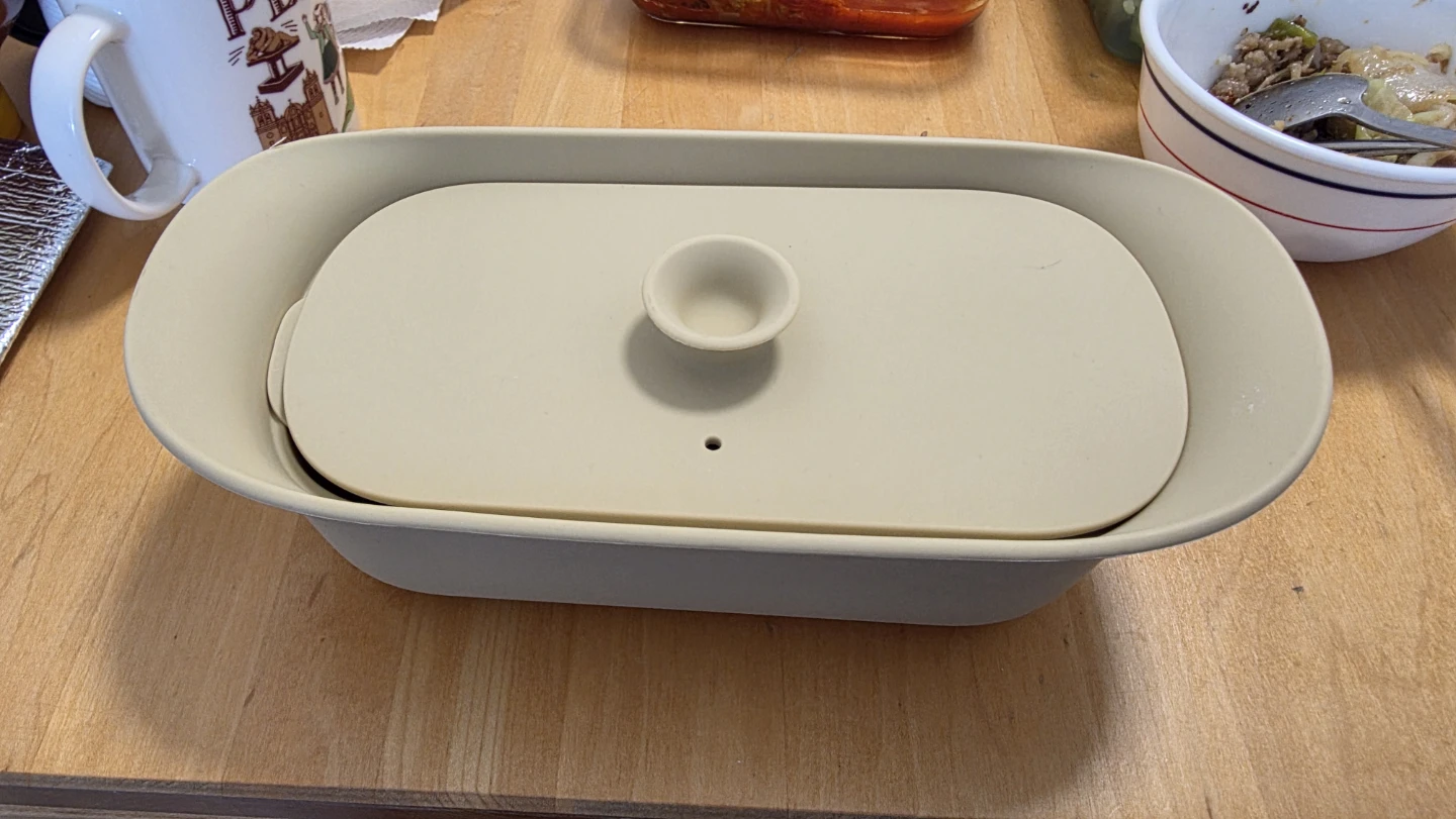 Silicon Bread Maker Pan with Lid