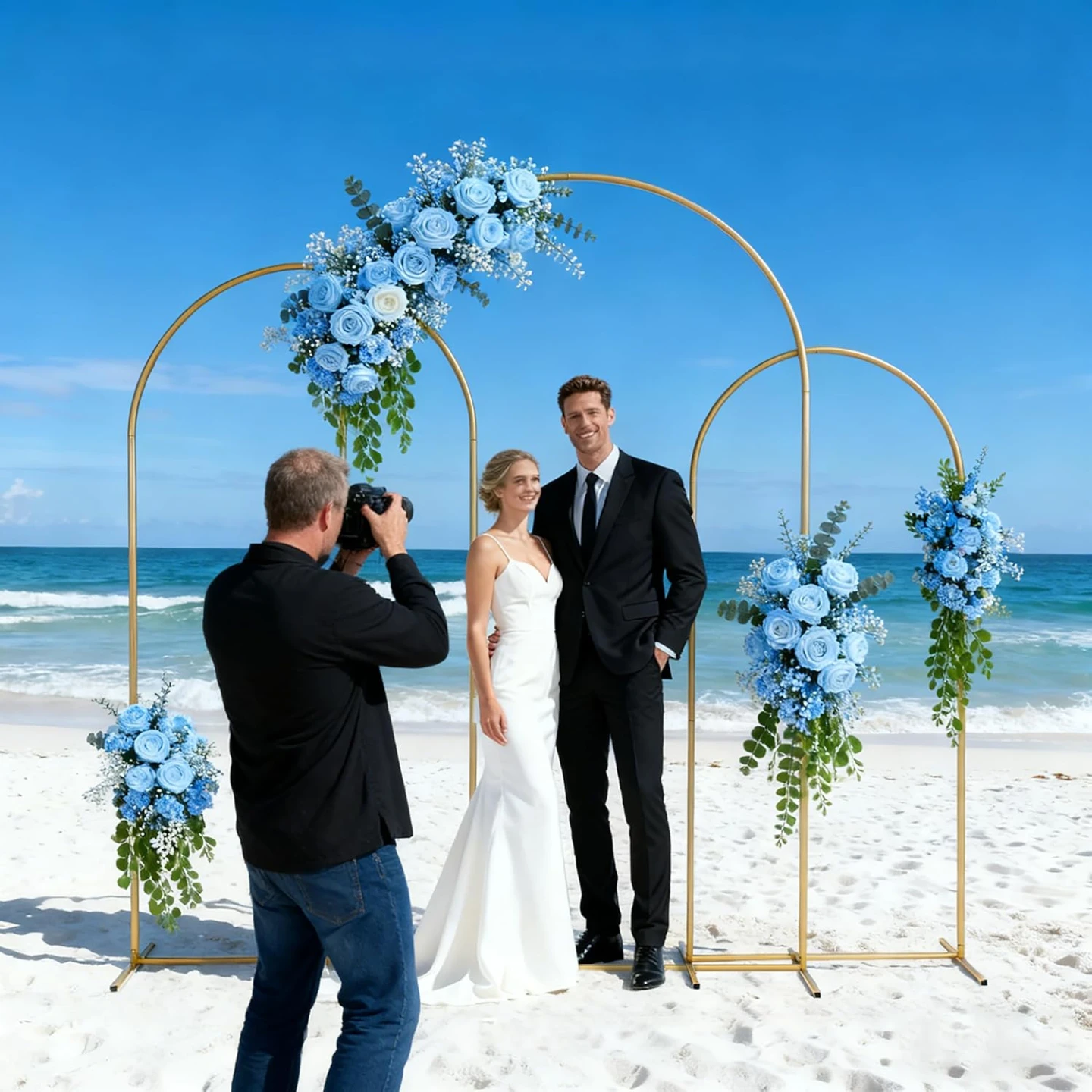 Wedding Arch Backdrop Stand New - photo 3