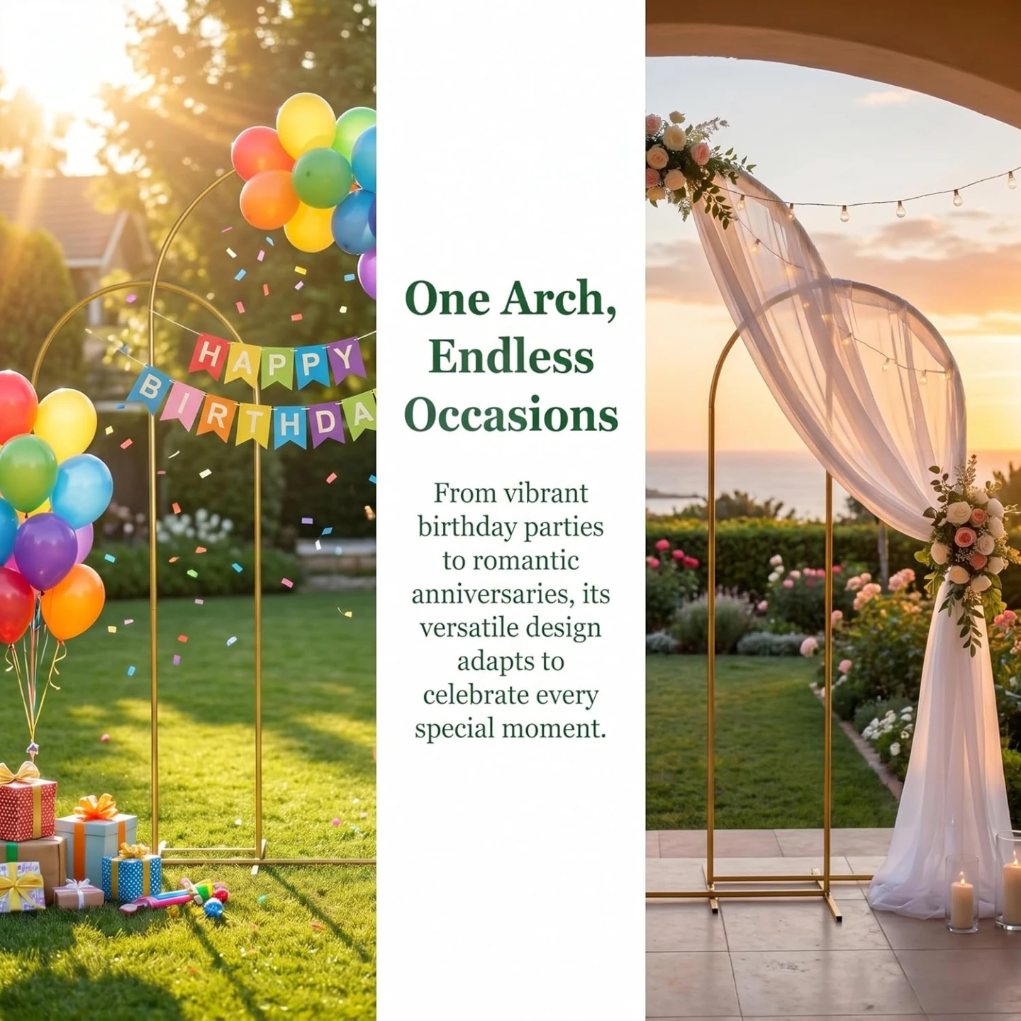 Wedding Arch Backdrop Stand New - photo 5