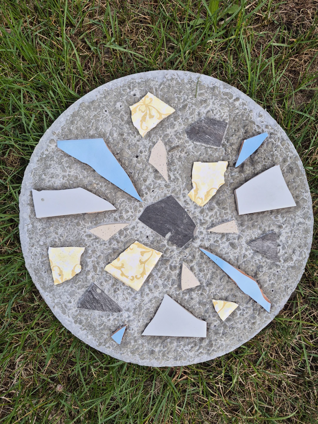 Handmade Mosaic Stepping Stones