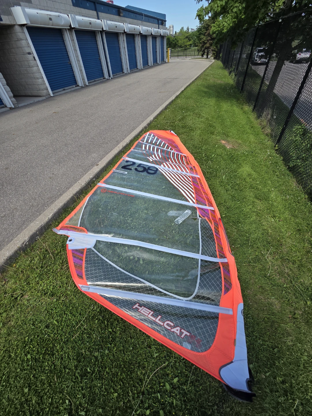 Used Gaastra Hellcat 6.2 Windsurf Sail