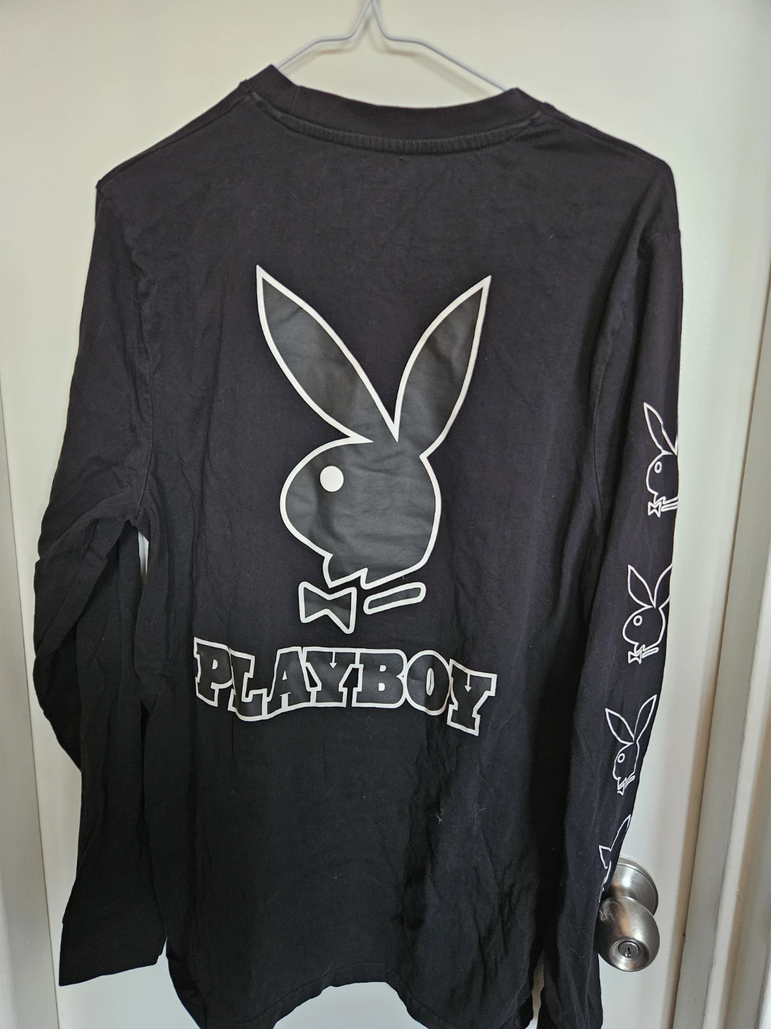 Playboy Long Sleeve T-Shirt - Black - S/P - photo 2