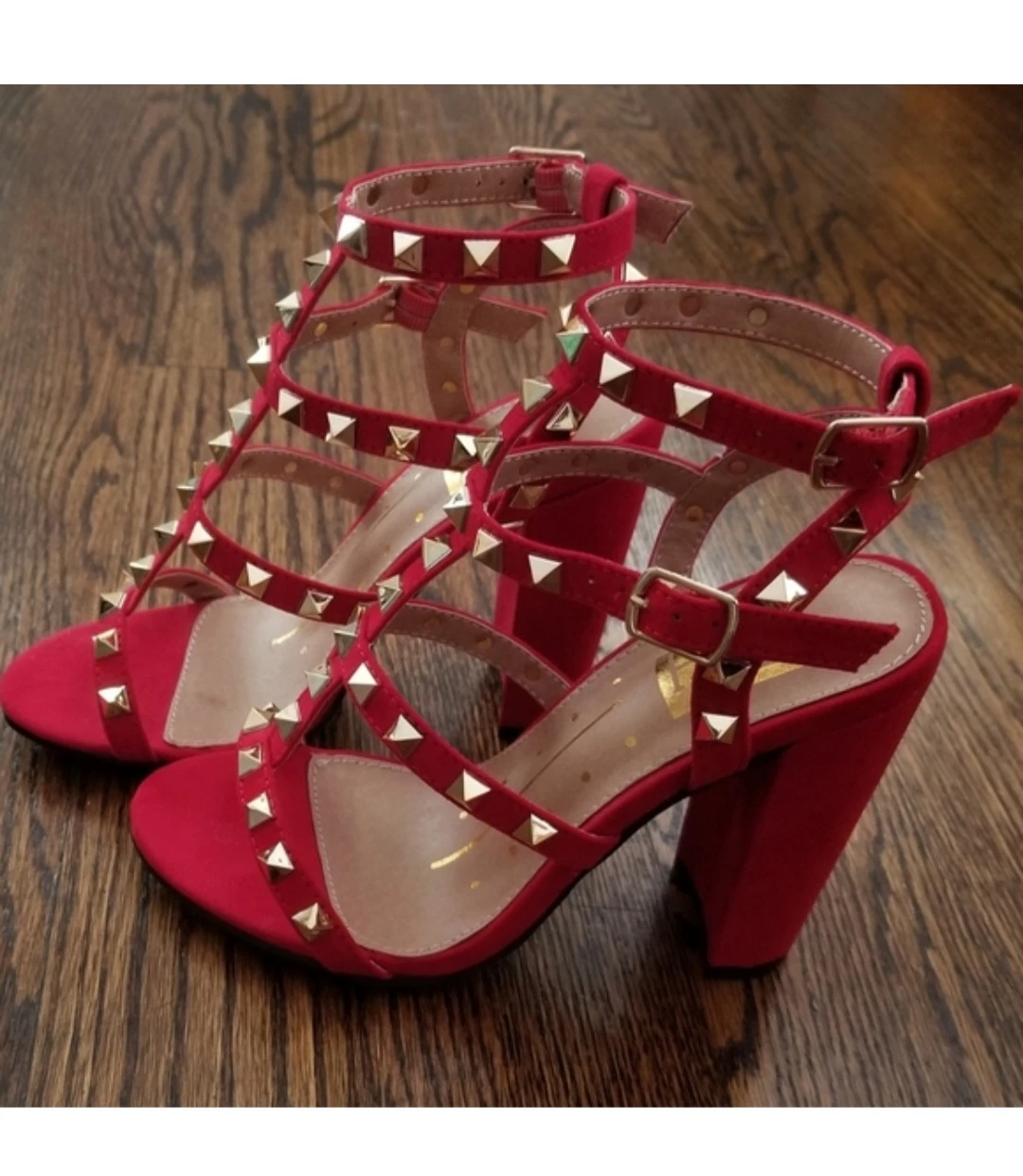 NEW Rock stud heel size 5.5 NEW Women - photo 4