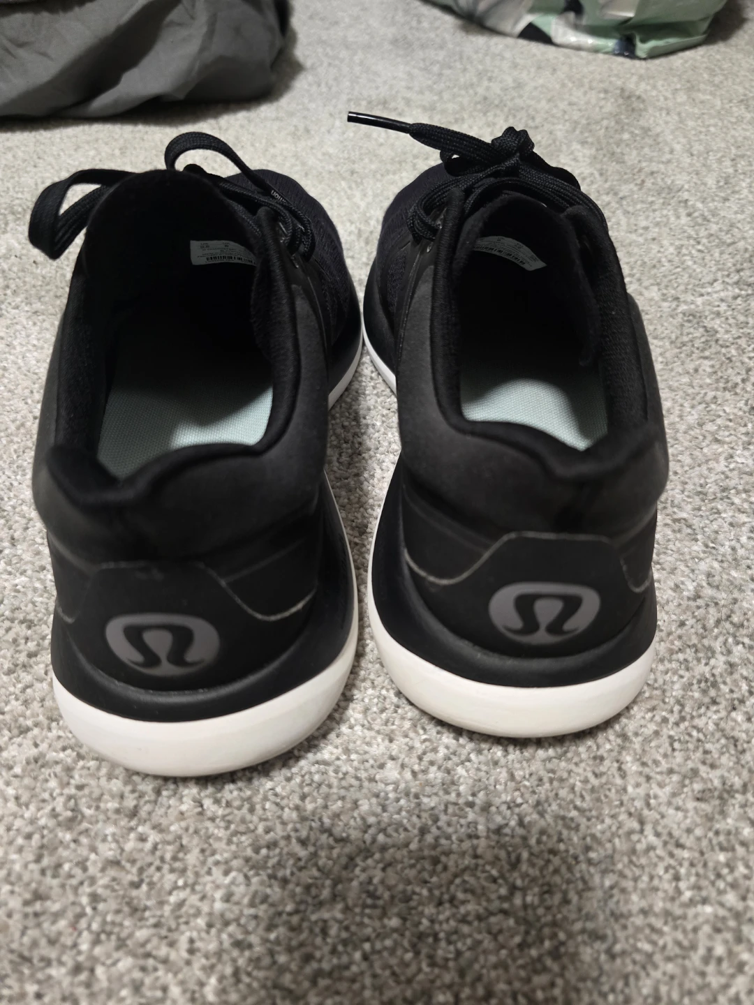 Lululemon Black Running Shoes U.S size 9.5 - photo 2