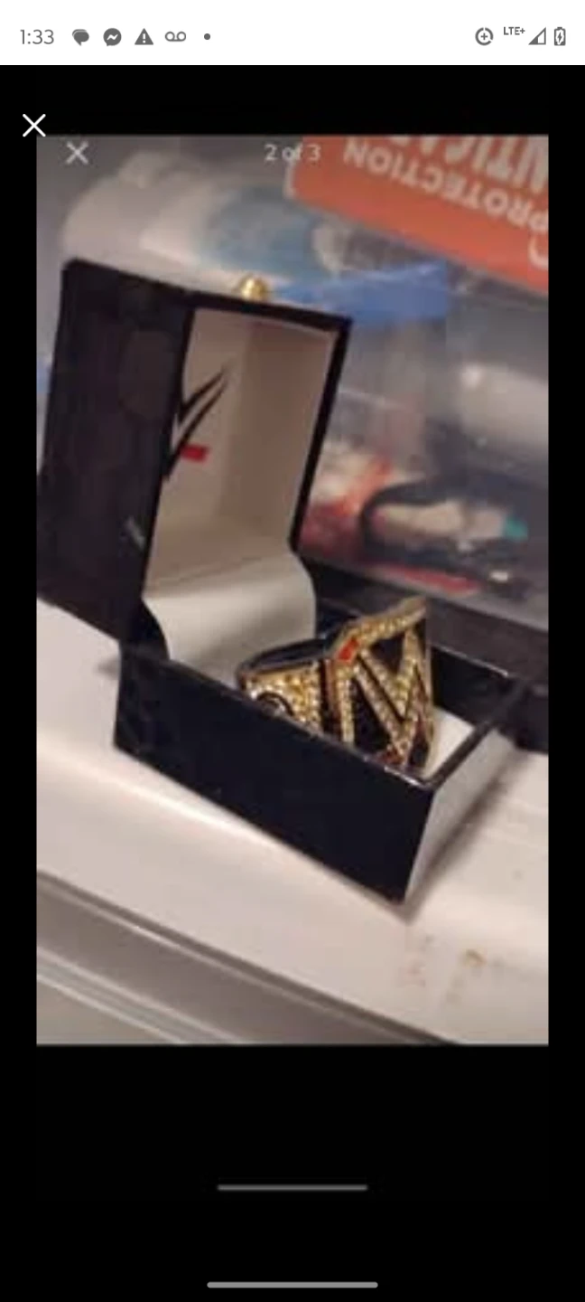 WWE Championship Replica Ring - photo 2