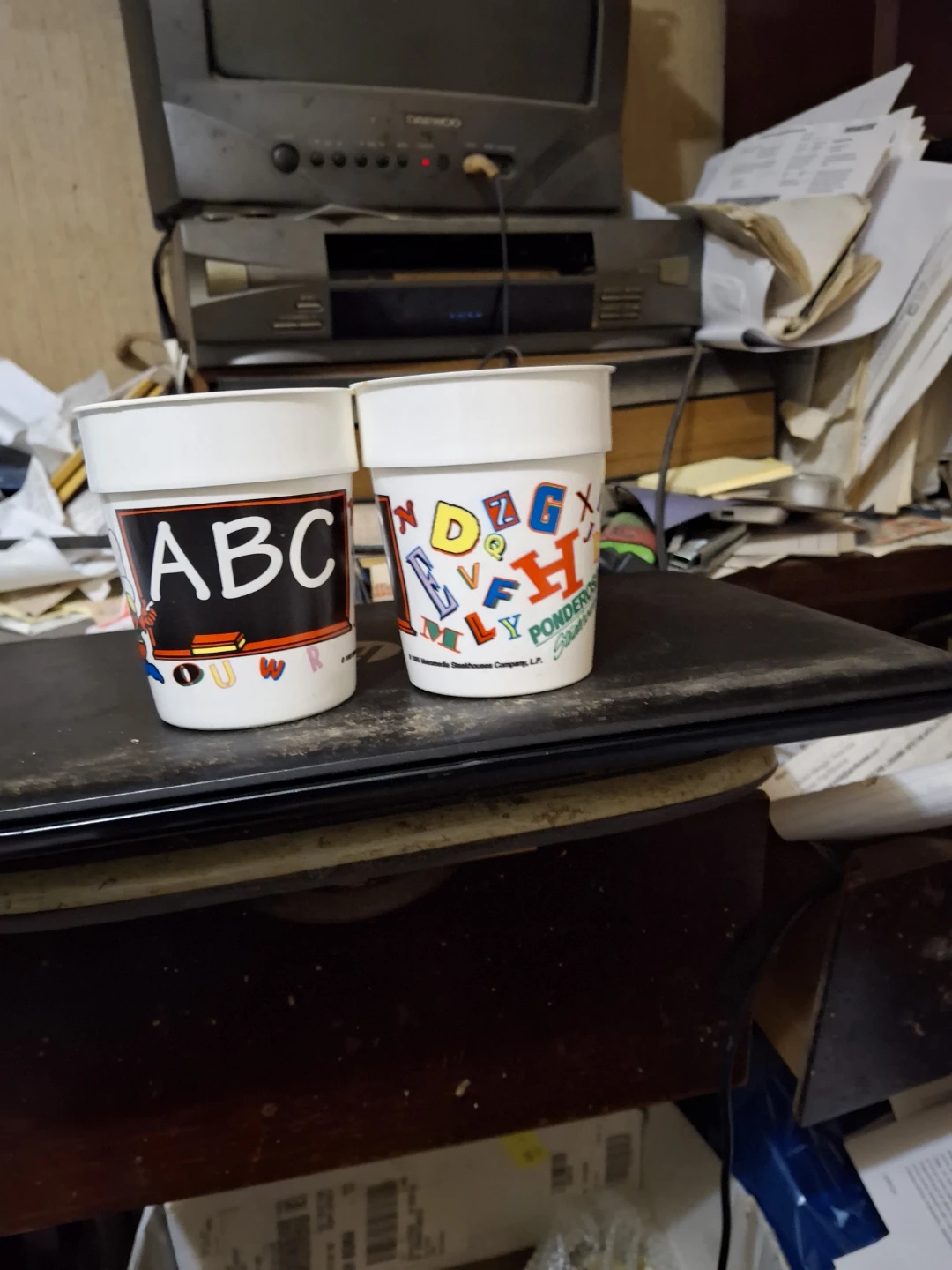 Ponderosa ABC Drinking Cups