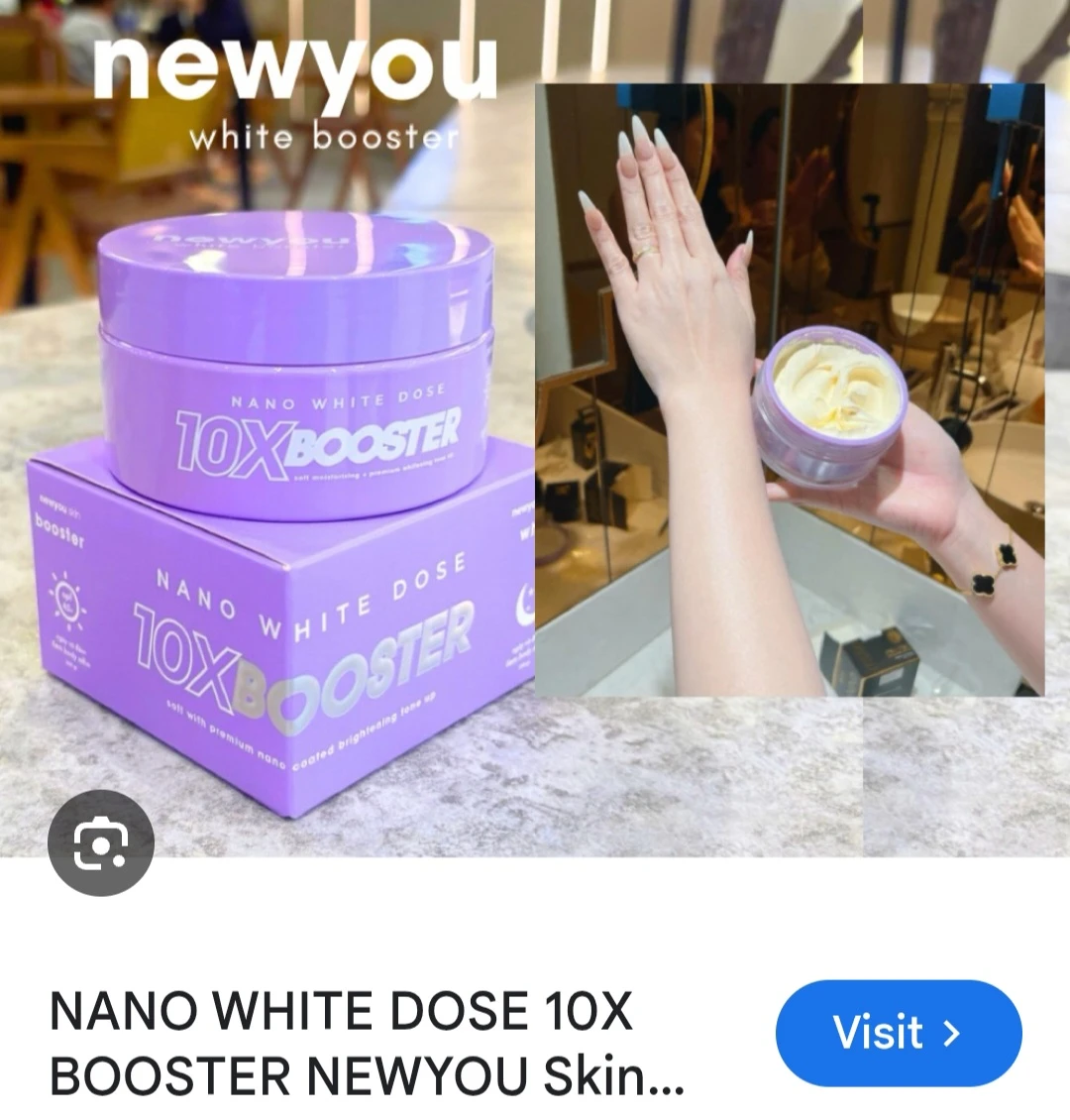NEW YOU Nano White Dose 10X Booster Body Cream