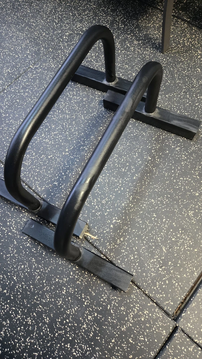 Black Metal Push up/Dip Station Bars - photo 2