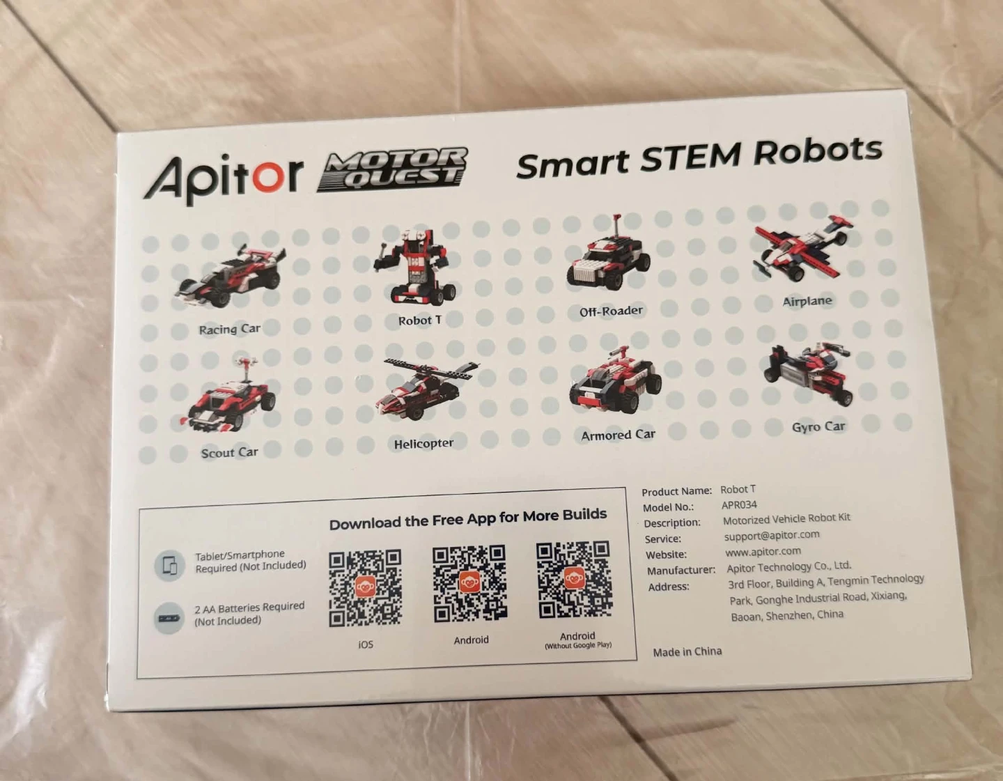 Car Robot Building Blocks - photo 2