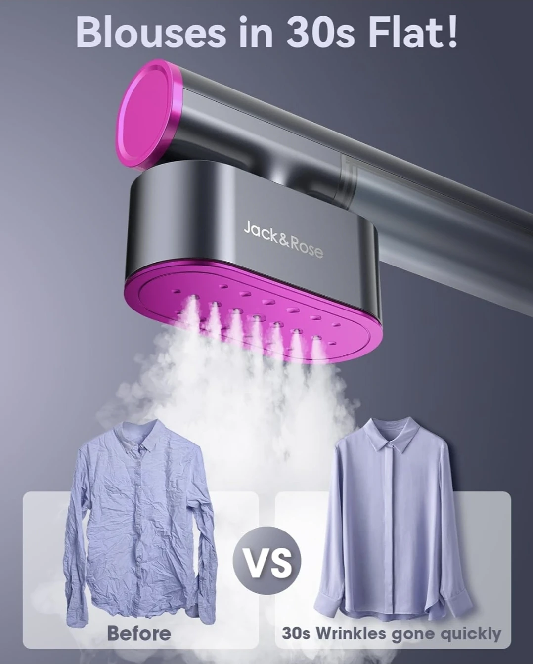 Jack & Rose Portable Clothes Steamer SC-001 - photo 5