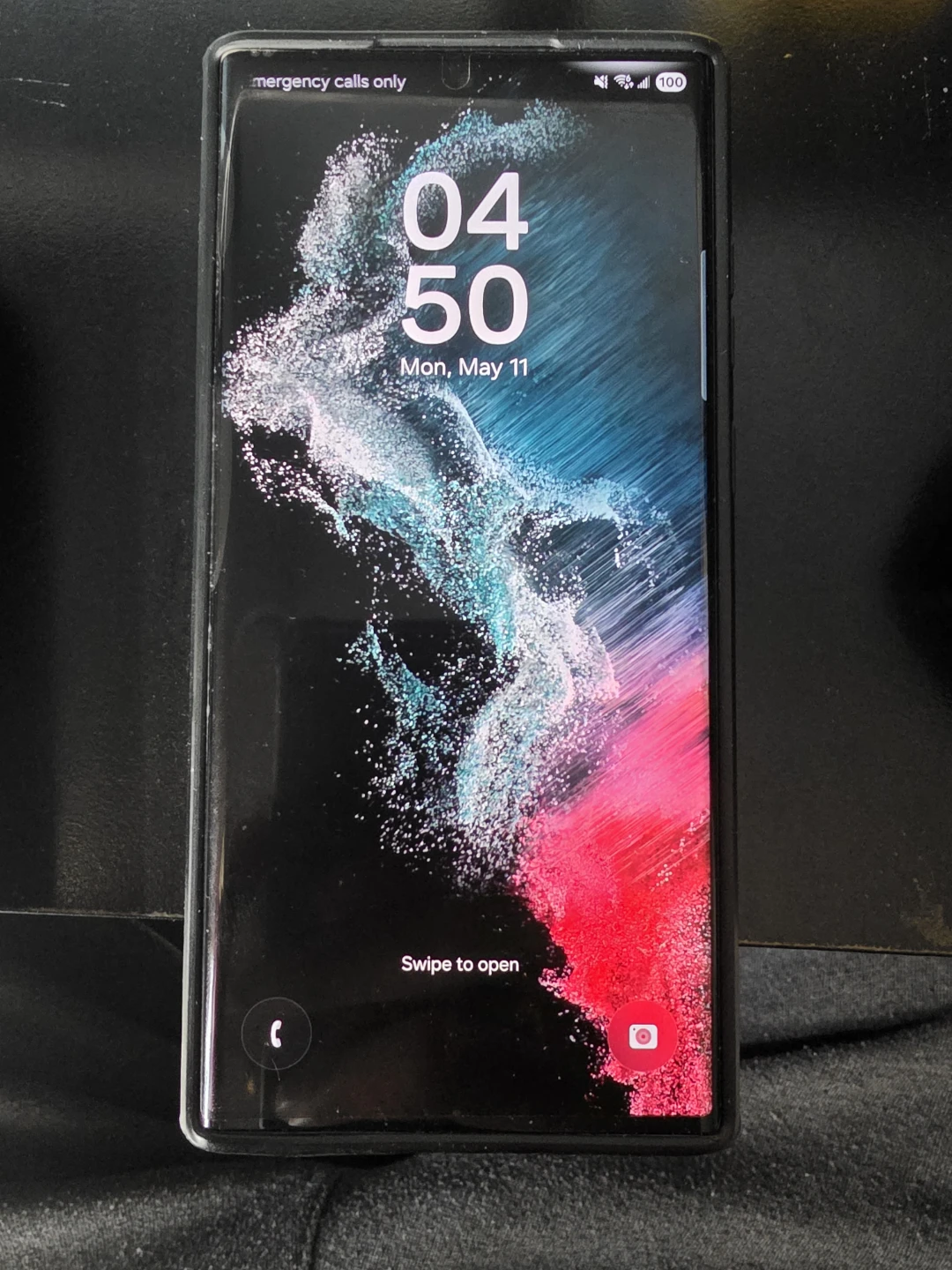 Used Samsung S22 Ultra black case - photo 4