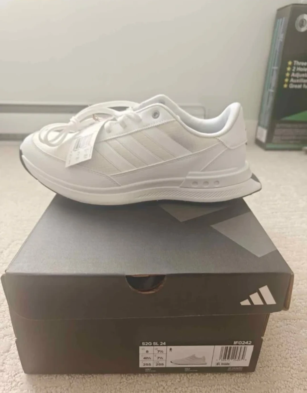 Men's Adidas S2G SL 24 Golf shoes sz 8