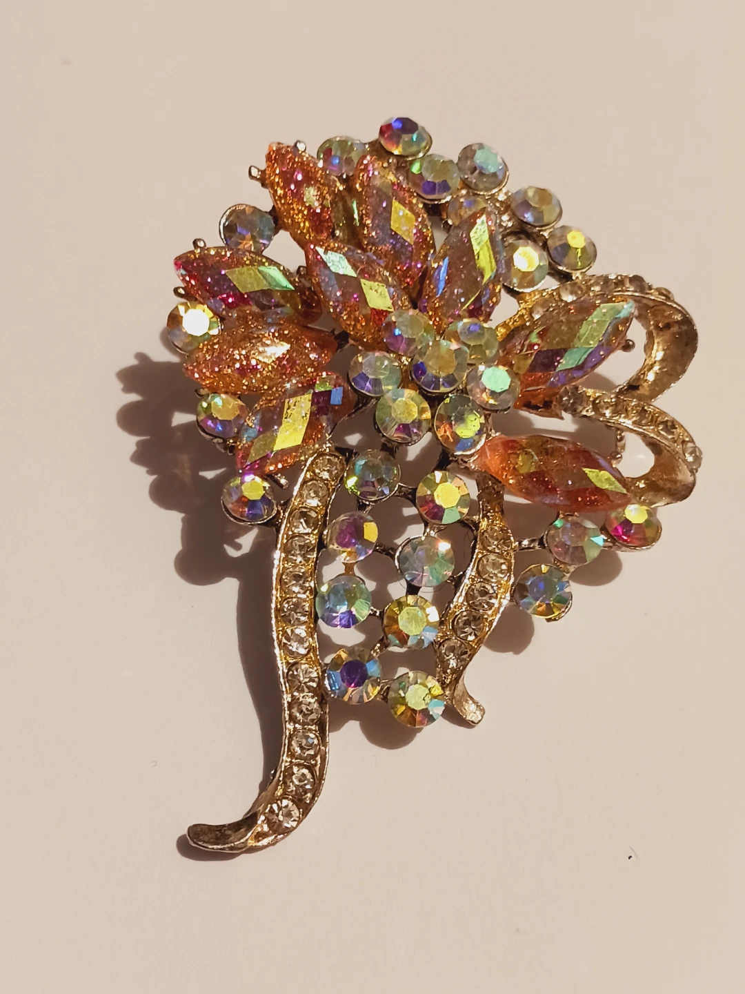 Vintage Rhinestone Brooch - photo 3