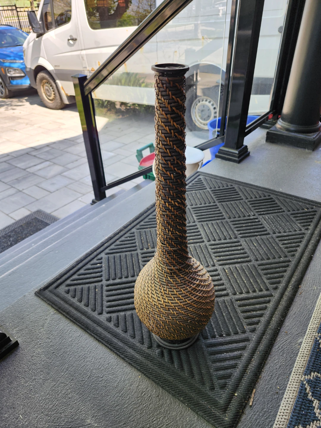 Woven Floor Vase - photo 2