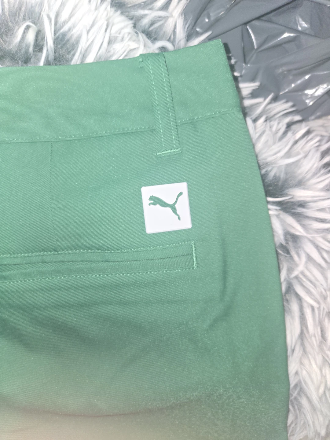 Puma Men's Golf Shorts - Green - Size 36 - photo 4