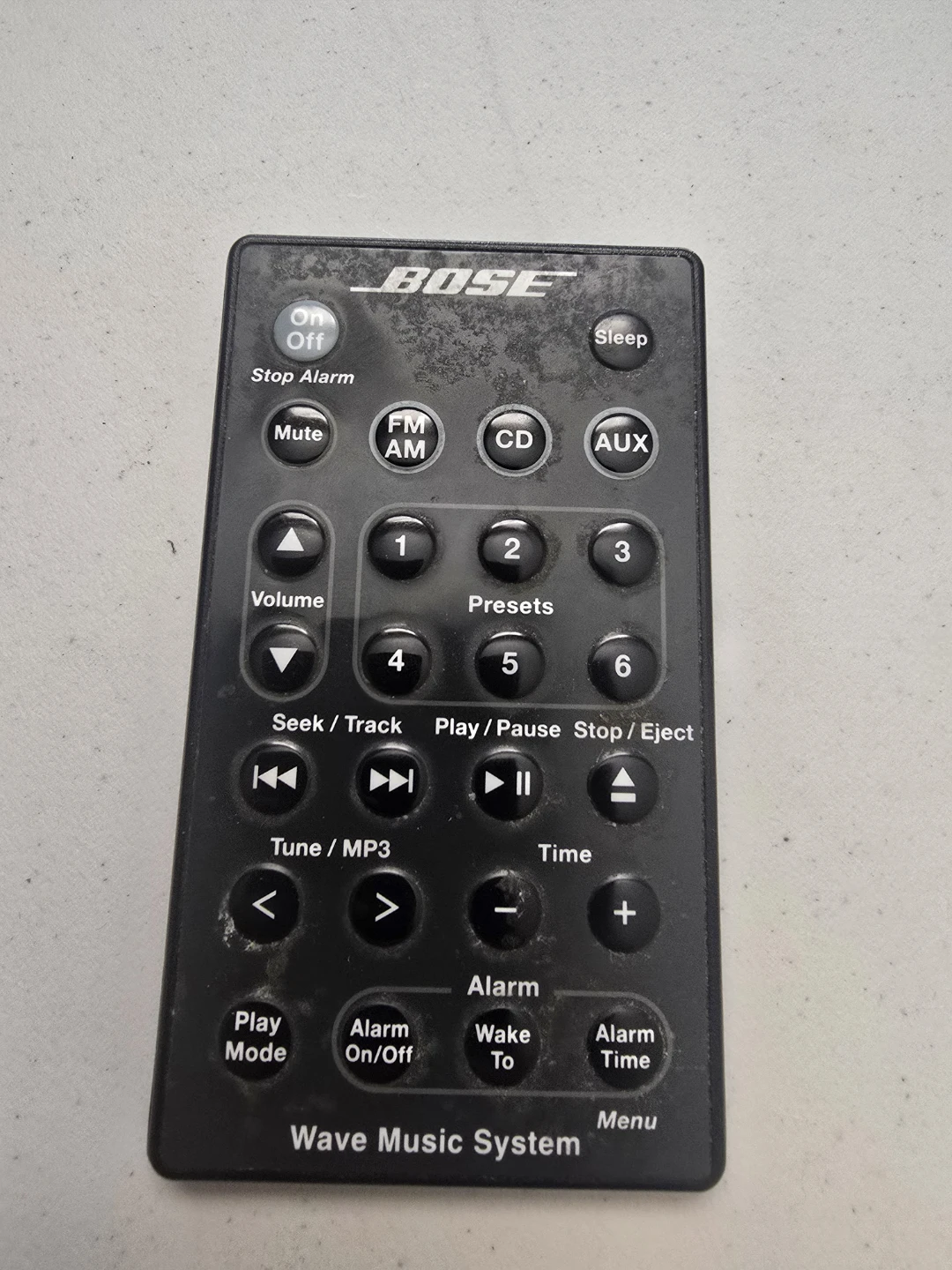 Bose Wave Music System Remote Control