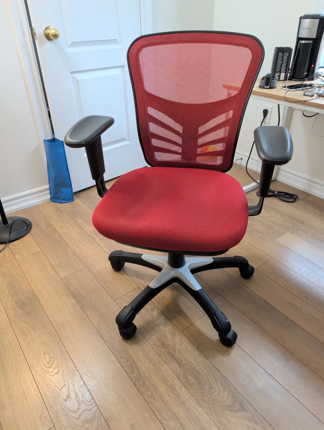 Red Mesh Office Chair