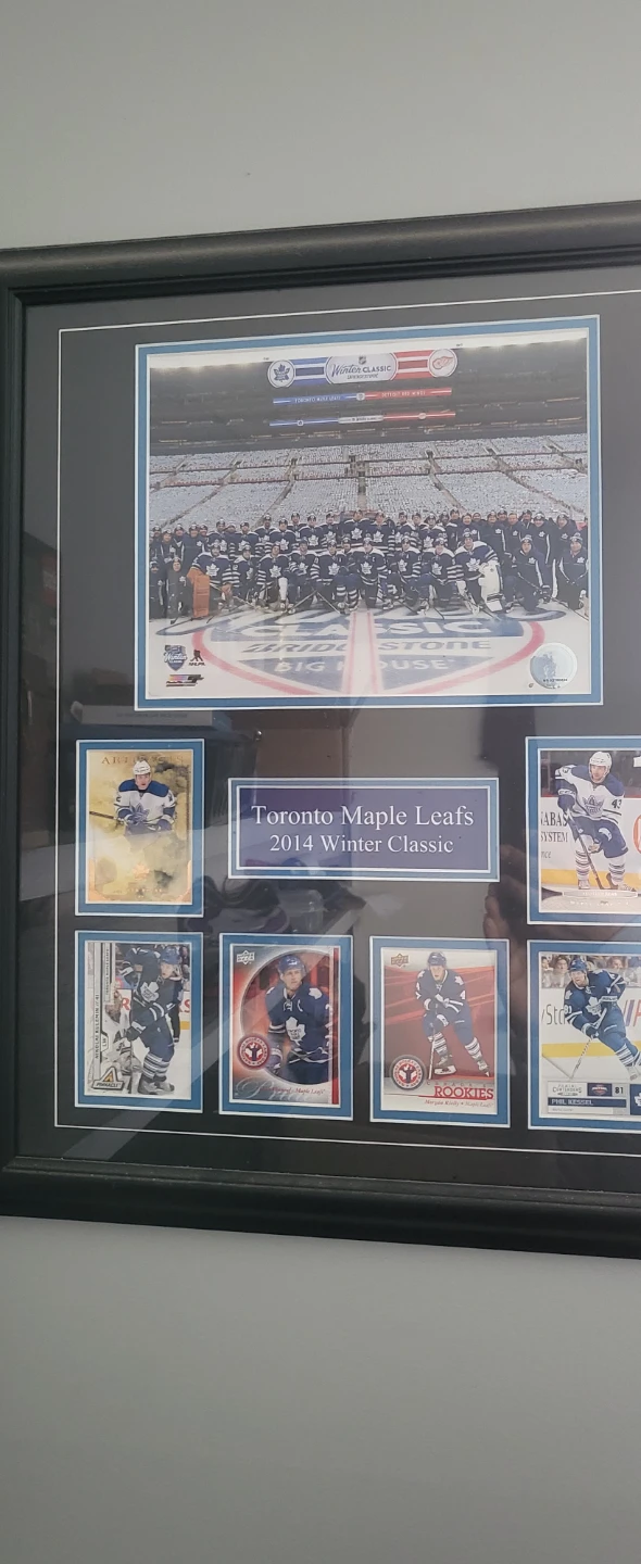 Toronto Maple Leafs 2014 Winter Classic Framed Memorabilia