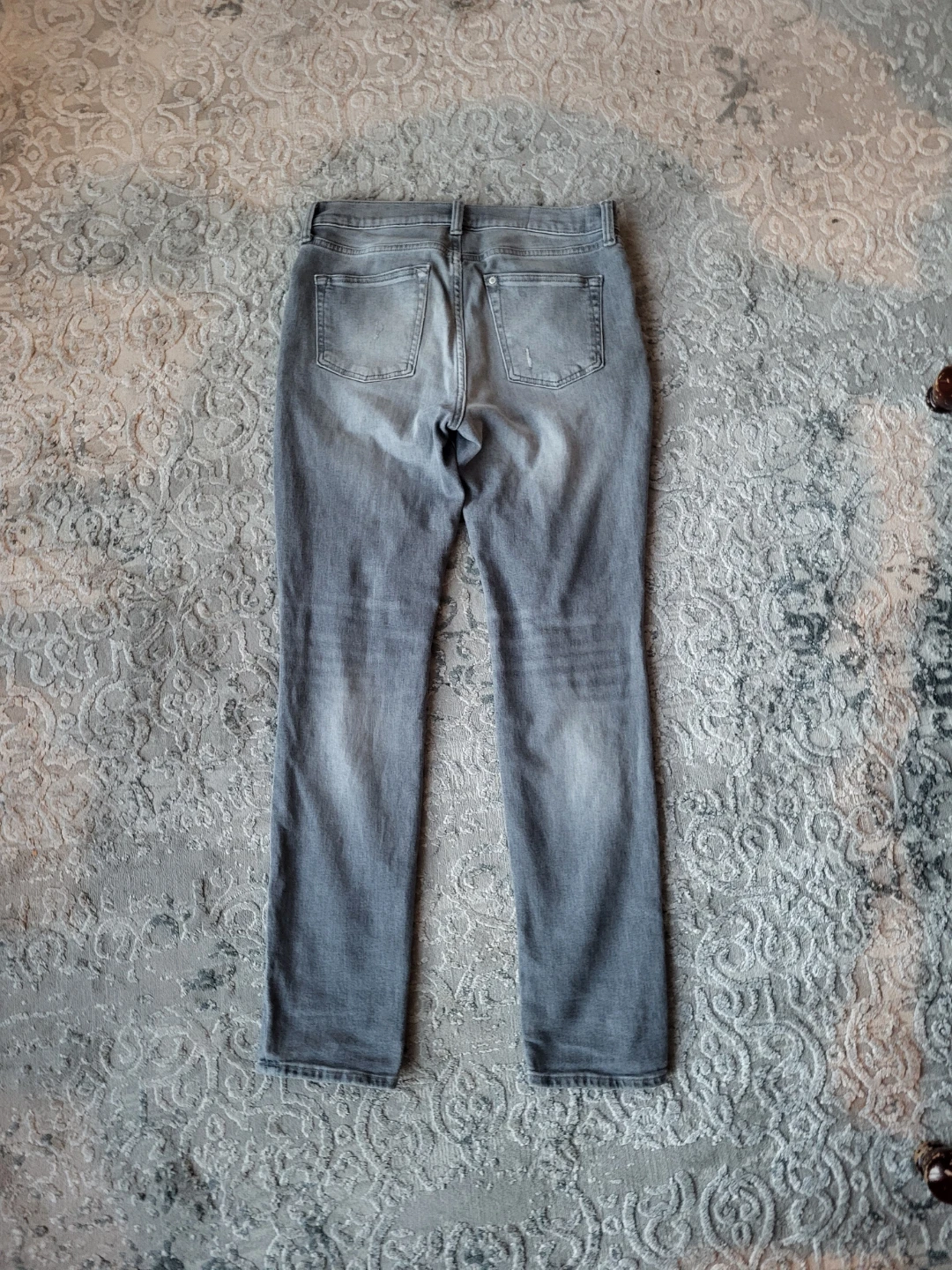 H&M Skinny Fit Ripped Grey Jeans Size 31/32 - photo 2