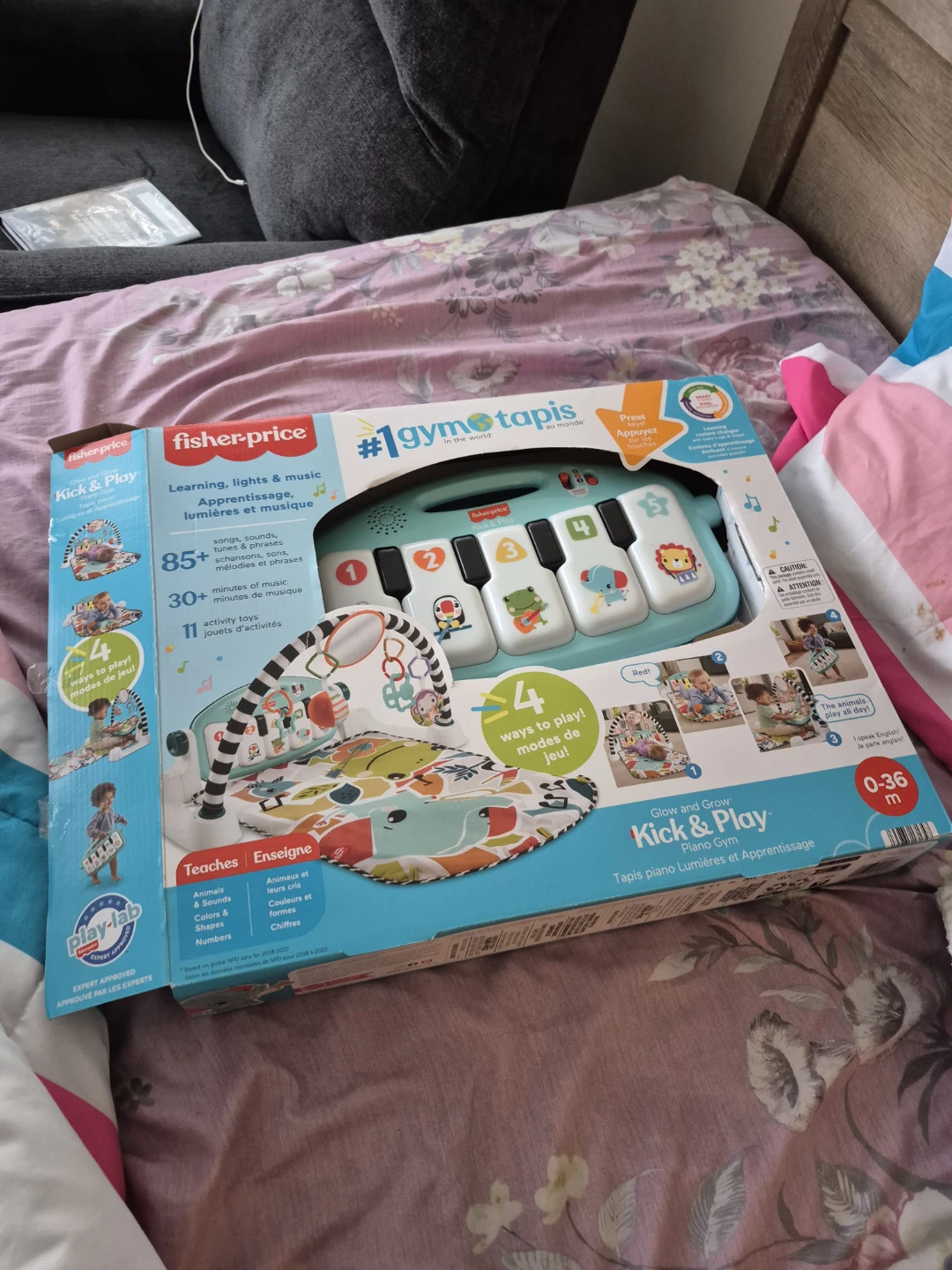 Fisher-Price Kick & Play Piano Gym - photo 3