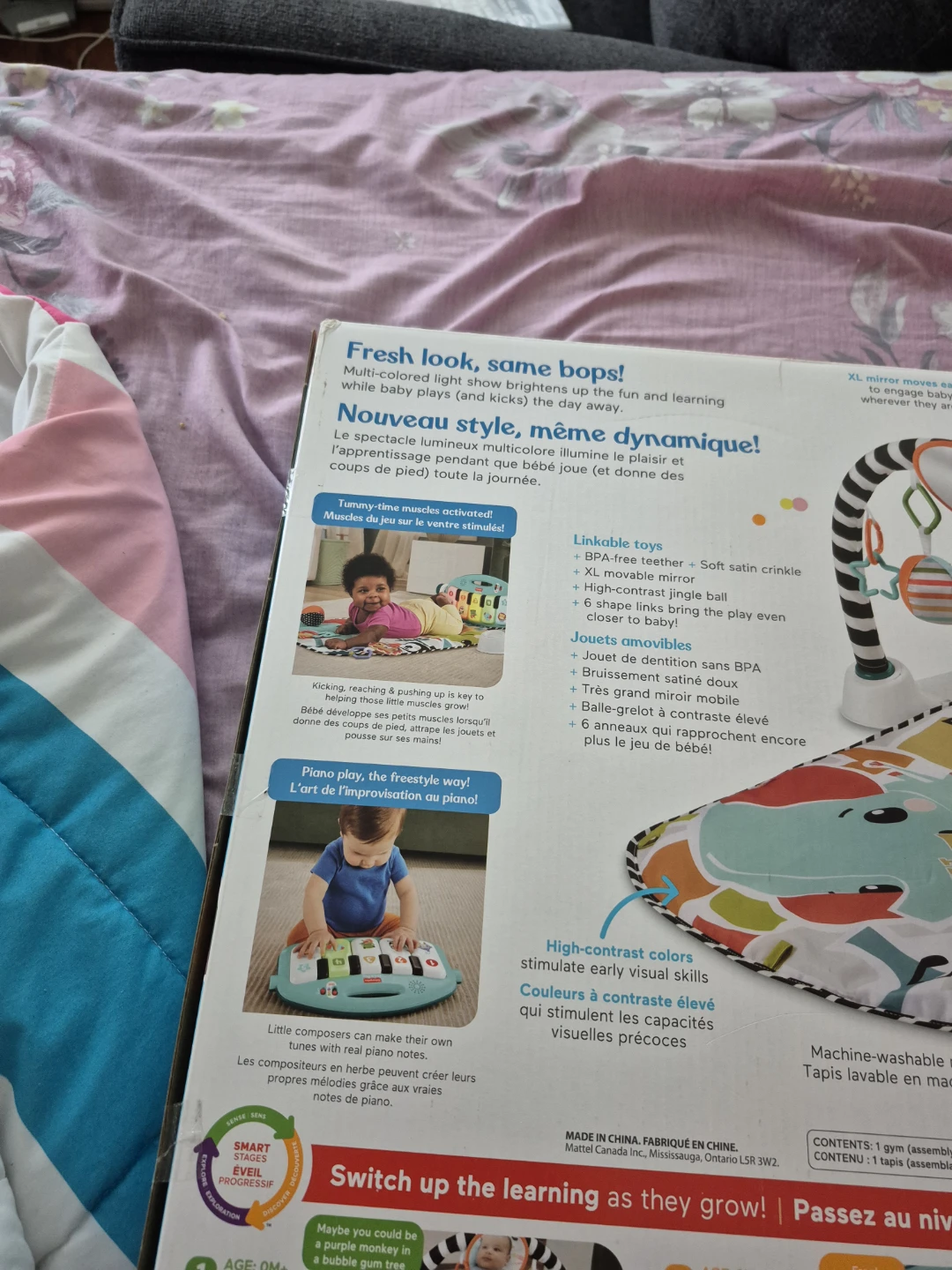 Fisher-Price Kick & Play Piano Gym - photo 5