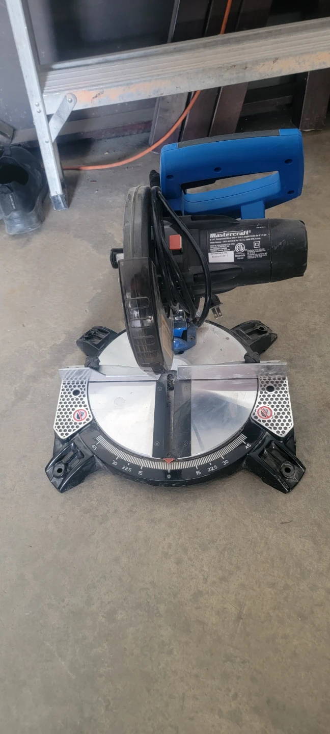 Mastercraft Sliding Miter Saw