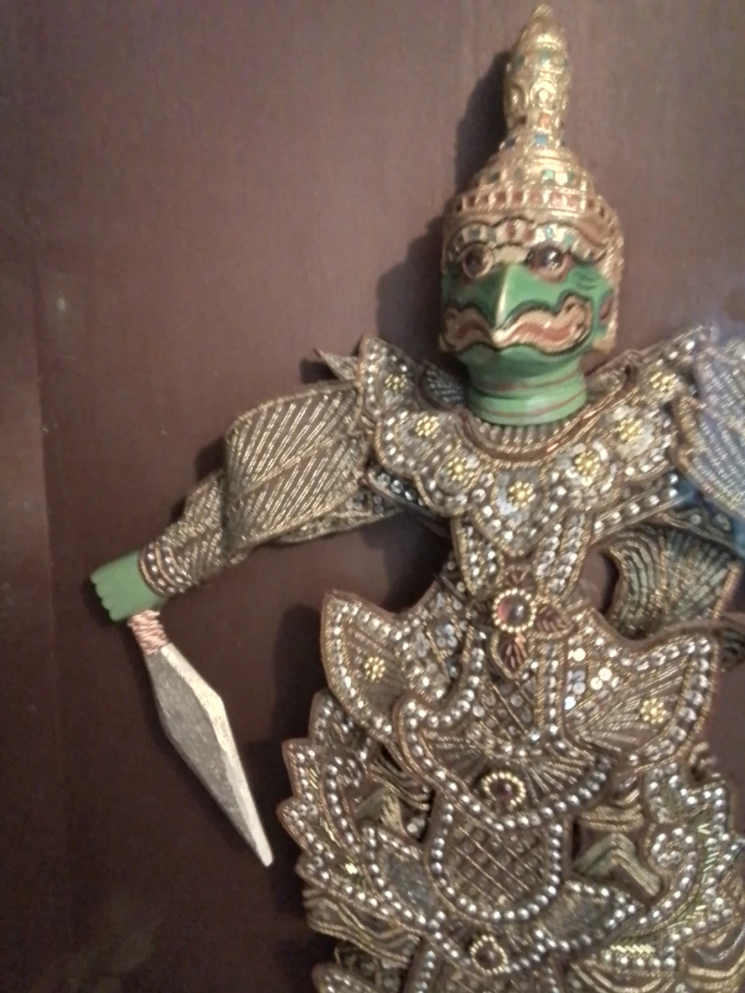 Vintage Burmese Yoke Thé Marionette - photo 3