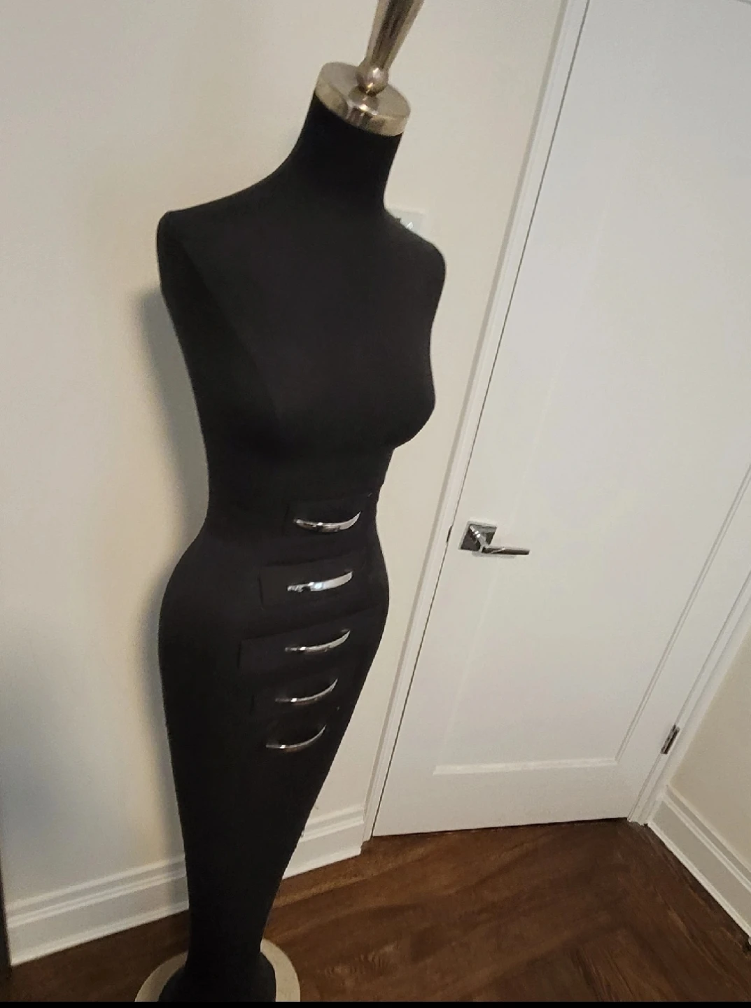 Black Mannequin Torso Dress Form