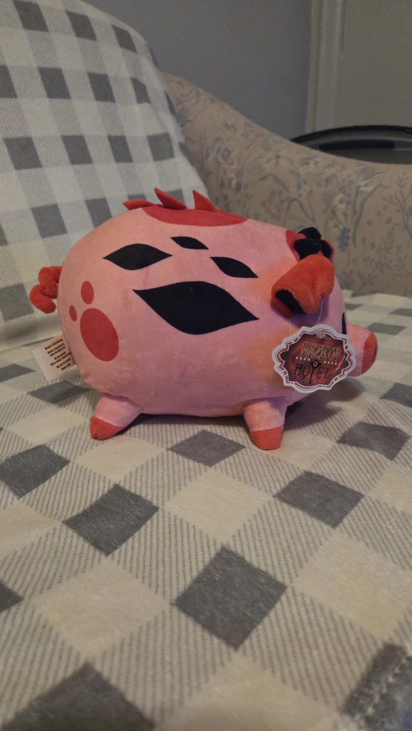 Hazbin Hotel 2020 SharkRobot Fat Nuggets Plush With Original Tag - photo 2
