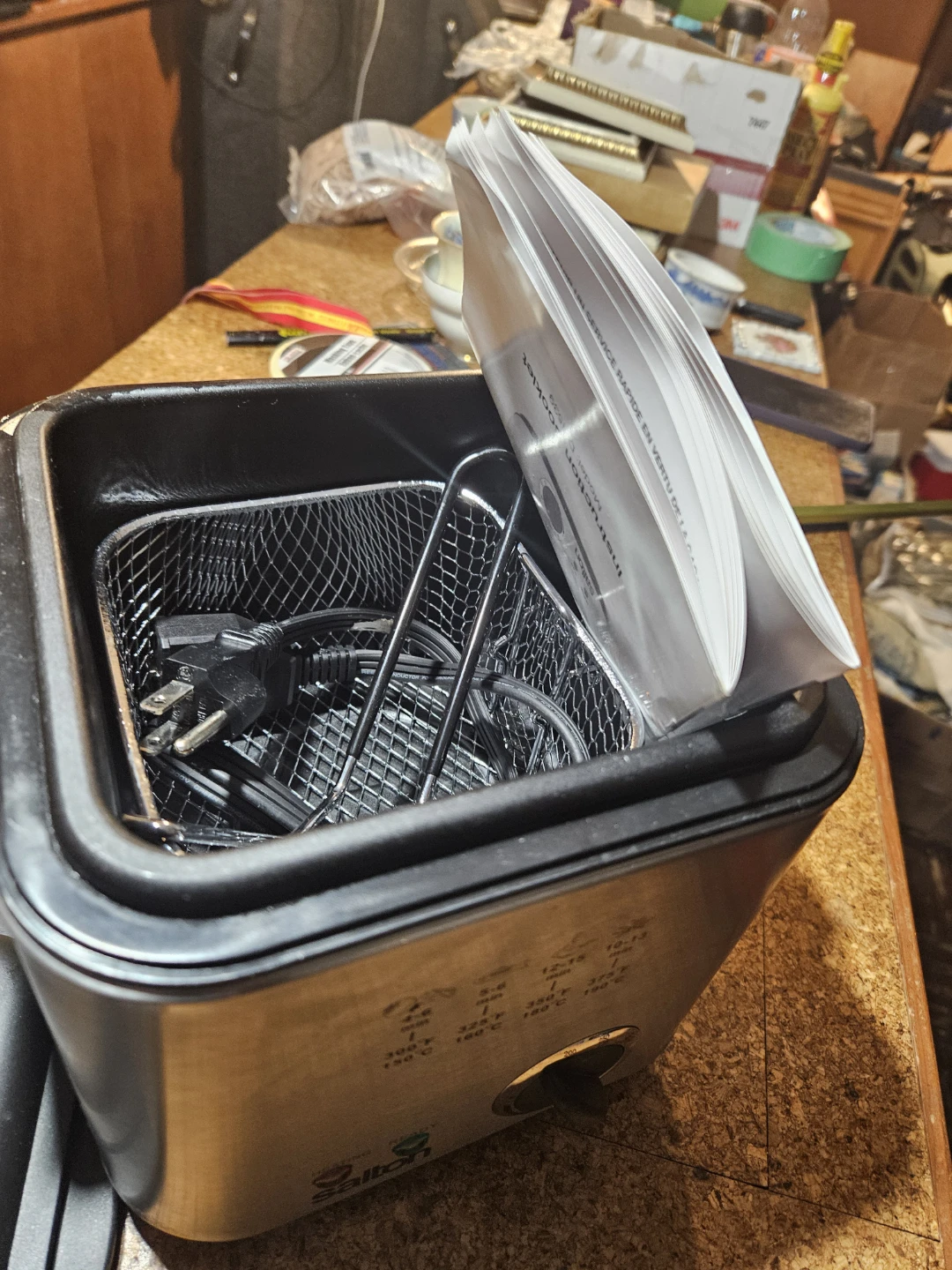 Salton Stainless Steel Deep Fryer - photo 2